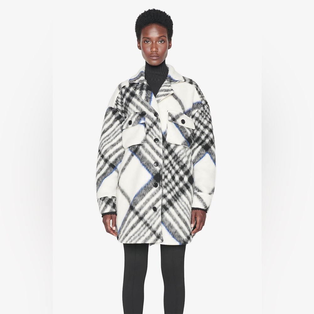 Anine Bing Oakley Jacket - Plaid
